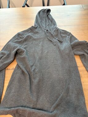 Vineyard vines Hooded Knit Long-Sleeve Shirt - Charcoal Gray